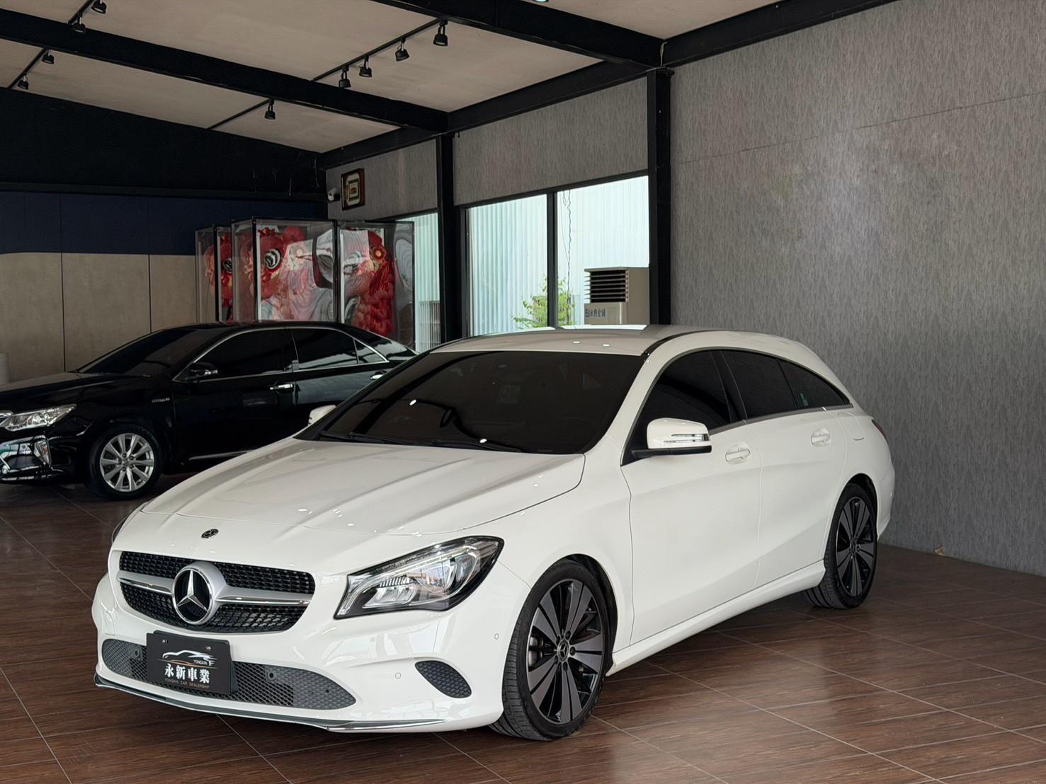 2017 Benz CLA200 SB 白