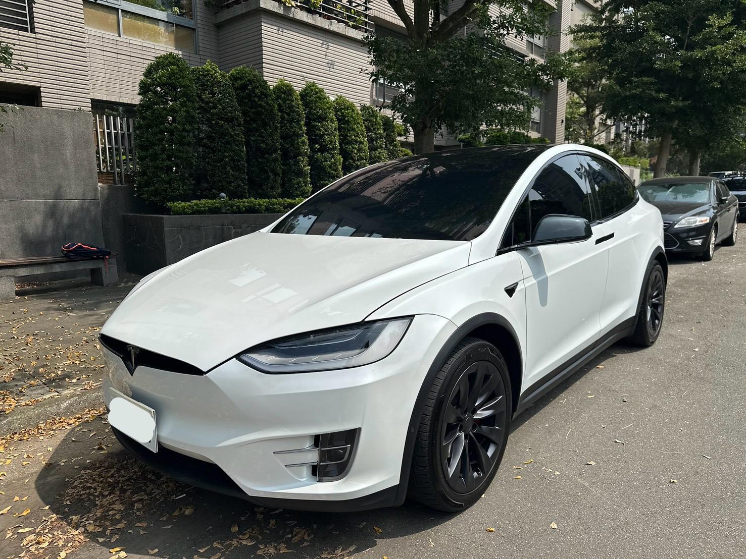 2020 Tesla Model X LR Plus 白
