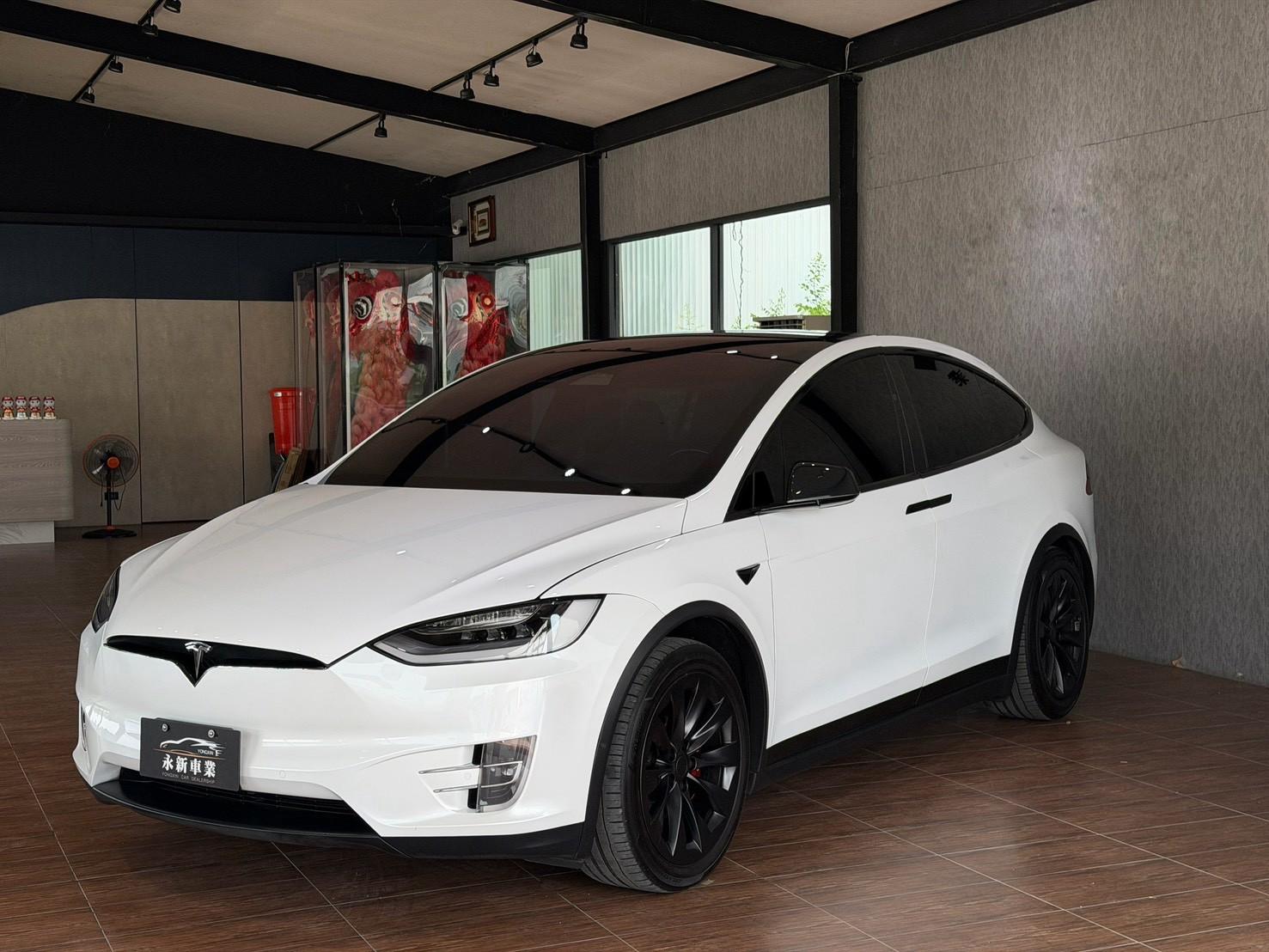 2020 Tesla Model X LR Plus 白